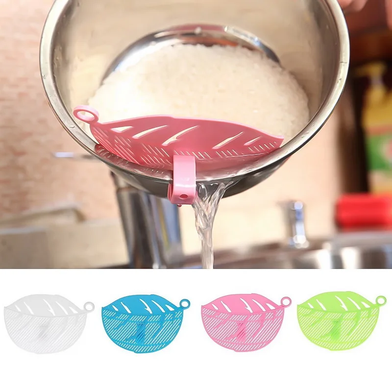 1PCs Durable Leaf Shaped Rice Wash Gadget Noodles Spaghetti Beans Colanders & Strainers Kitchen Fruit&Vegetable Cleaning Tool
1PCs Durable Leaf Shaped Rice Wash Gadget Noodles Spaghetti Beans Colanders & Strainers Kitchen Fruit&Vegetable Cleaning Tool