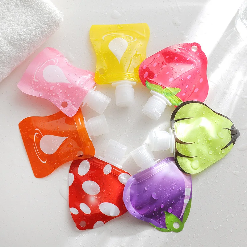 Refillable Bottle Travel Portable Bottles Shampoo Empty Lotion Squeeze Container Cute Fruit Makeup Colorful Mini Storage Bags
Refillable Bottle Travel Portable Bottles Shampoo Empty Lotion Squeeze Container Cute Fruit Makeup Colorful Mini Storage Bags
