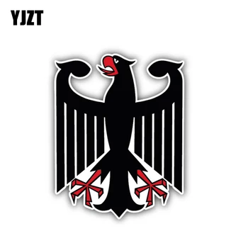 YJZT 10CM*12.8CM Car Accessories Bundesadler Germany Coat Of Arms Decal Car Sticker 6-1482
YJZT 10CM*12.8CM Car Accessories Bundesadler Germany Coat Of Arms Decal Car Sticker 6-1482