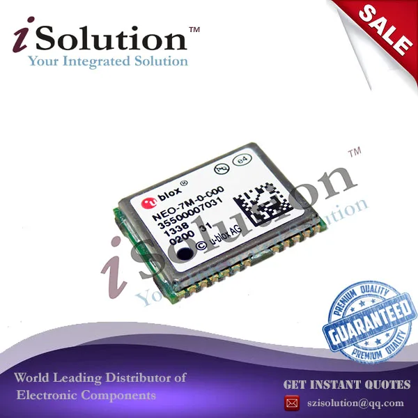 NEO-7M NEO-7M-0-000 Multi-GNSS engine for GPS GLONASS Galileo QZSS Module 100% New Original Genuine
NEO-7M NEO-7M-0-000 Multi-GNSS engine for GPS GLONASS Galileo QZSS Module 100% New Original Genuine