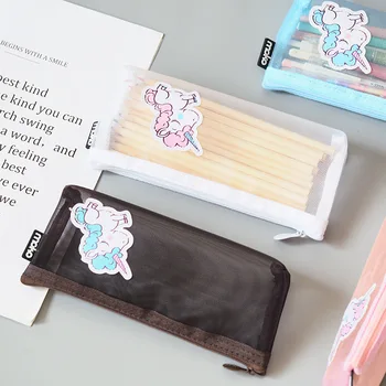 1 Pcs Kawaii Pencil Case Semi-transparent gauze Gift Estuches School Pencil Box Pencilcase Pencil Bag School Supplies Stationery
1 Pcs Kawaii Pencil Case Semi-transparent gauze Gift Estuches School Pencil Box Pencilcase Pencil Bag School Supplies Stationery
