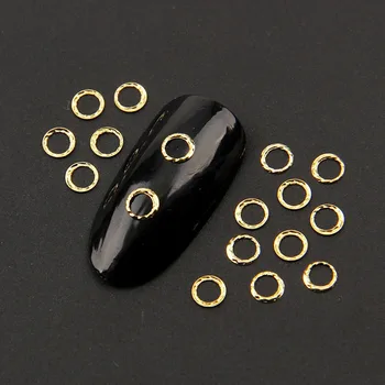 Beauty Nail Art 100 Pcs Gold Metal Nail Art Decoration Circle Ring Hoop Studs Tips 4mm Nailheads 290203
Beauty Nail Art 100 Pcs Gold Metal Nail Art Decoration Circle Ring Hoop Studs Tips 4mm Nailheads 290203