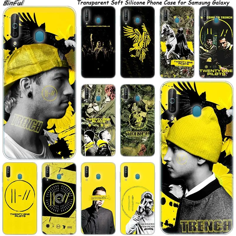 Twenty One Pilots Silicone Phone Case For Samsung Galaxy A80 A70 A60 A50 A40 A40S A30 A20E A2CORE M40 Note 10 Plus 9 8 5 Fashion
Twenty One Pilots Silicone Phone Case For Samsung Galaxy A80 A70 A60 A50 A40 A40S A30 A20E A2CORE M40 Note 10 Plus 9 8 5 Fashion