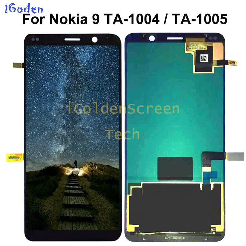 NEW AMOLED For Nokia 9 LCD Display Touch Screen Digitizer TA-1004 TA-1005 For Nokia9 Nokia 9 LCD C9 Screen Replacement
NEW AMOLED For Nokia 9 LCD Display Touch Screen Digitizer TA-1004 TA-1005 For Nokia9 Nokia 9 LCD C9 Screen Replacement