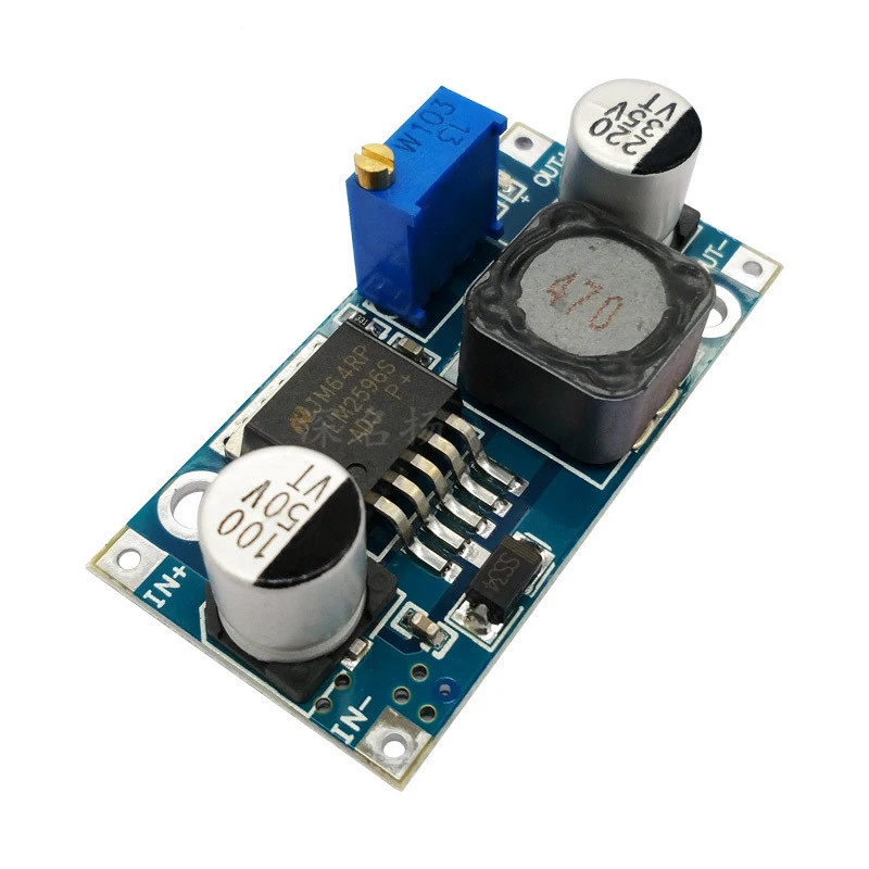 LM2596S DC-DC buck power supply module BUCK 3A adjustable buck module voltage stabilization
LM2596S DC-DC buck power supply module BUCK 3A adjustable buck module voltage stabilization