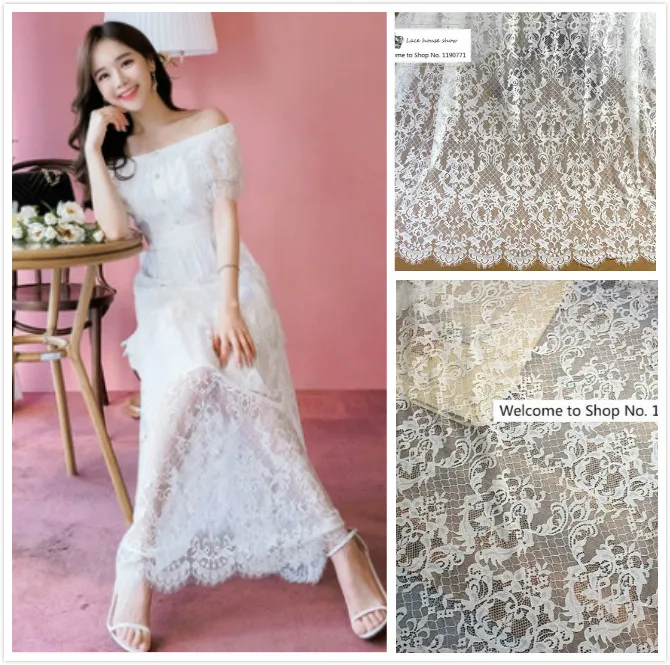 2018 latest African Swiss lace fabric from white color hollow out lace material 1 pc. Free shipping
2018 latest African Swiss lace fabric from white color hollow out lace material 1 pc. Free shipping