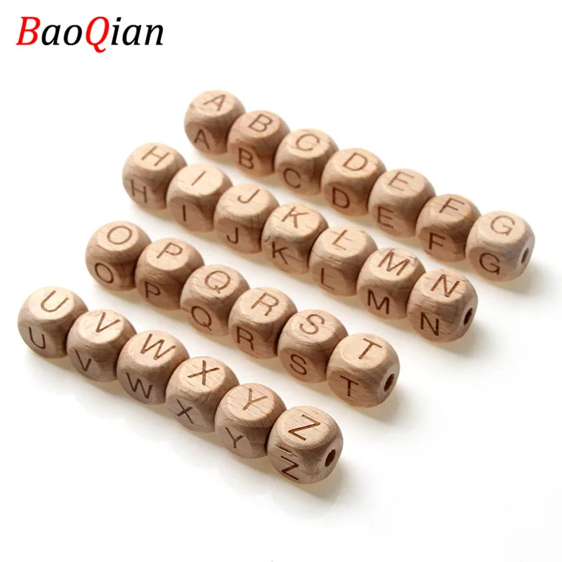20Pcs Square Alphabet Beads Natural Beech Wooden Letter Beads For Jewelry Toys Making DIY Baby Necklace 12MM
20Pcs Square Alphabet Beads Natural Beech Wooden Letter Beads For Jewelry Toys Making DIY Baby Necklace 12MM