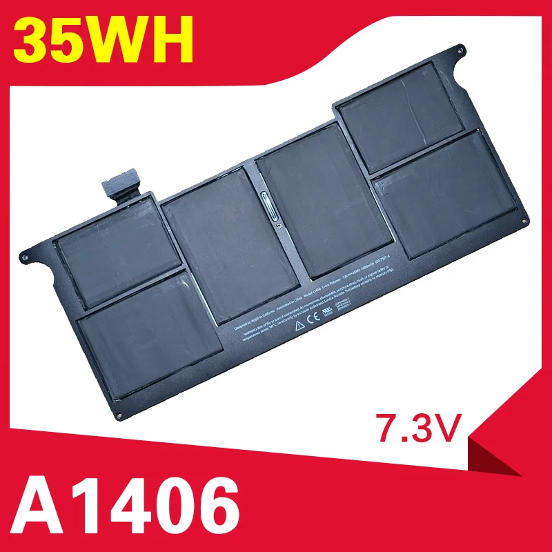 ApexWay Battery A1406 for Apple Macbook Air 11.6" A1370 MC965 for Macbook Air 11" A1465 2012 Version A1370 2011 Version
ApexWay Battery A1406 for Apple Macbook Air 11.6" A1370 MC965 for Macbook Air 11" A1465 2012 Version A1370 2011 Version