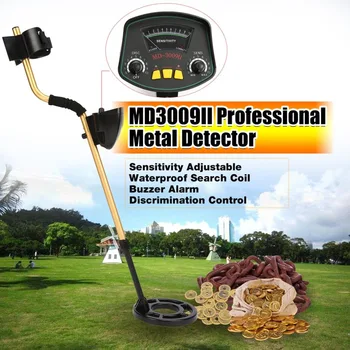 MD3009II Professional Underground Metal Detector Handheld Treasure Hunter Gold Digger Finder Waterproof Sensitive Adjustable
MD3009II Professional Underground Metal Detector Handheld Treasure Hunter Gold Digger Finder Waterproof Sensitive Adjustable