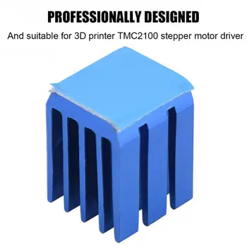10pcs Blue Aluminum Stepper Motor Driver Heatsink Cooling Fins Cooler for 3D Printer TMC2100
10pcs Blue Aluminum Stepper Motor Driver Heatsink Cooling Fins Cooler for 3D Printer TMC2100