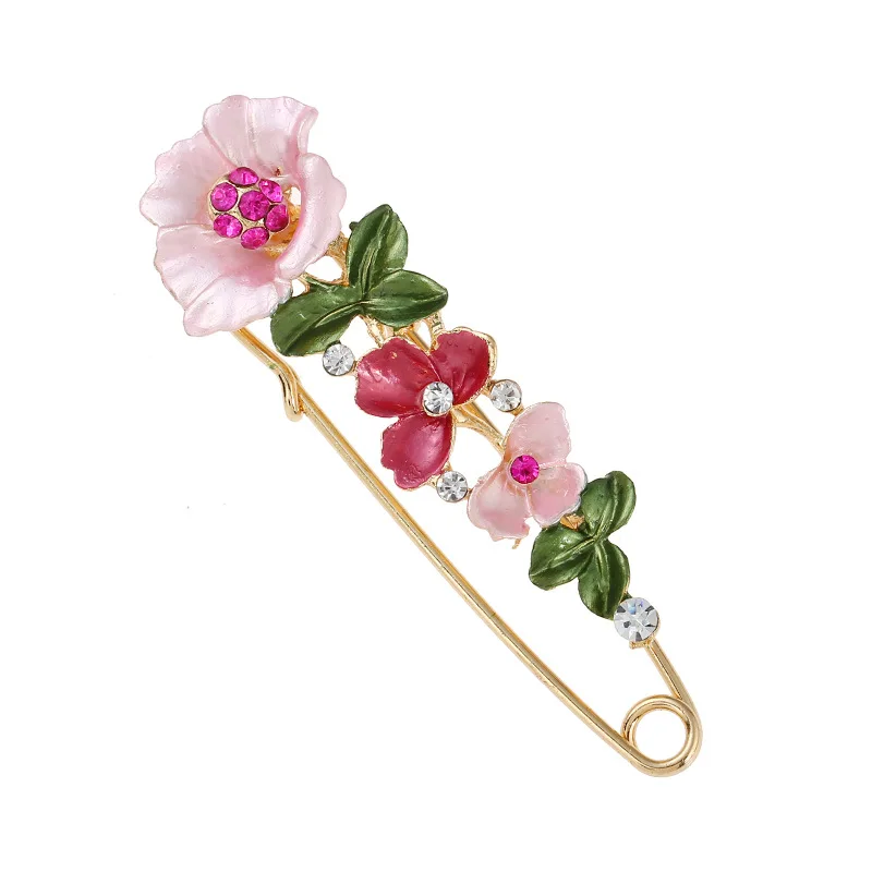 Brand Flower Brooch For Women Fashion Jewelry High Quality Alloy Enamel Lapel Pins Bridal Rhinestone Brooches
Brand Flower Brooch For Women Fashion Jewelry High Quality Alloy Enamel Lapel Pins Bridal Rhinestone Brooches