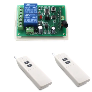 Best Design DC12V 24V 2CH RF Wireless Remote Control Switch System Transmitter & Receiver Relay Receiver Smart Home Switch
Best Design DC12V 24V 2CH RF Wireless Remote Control Switch System Transmitter & Receiver Relay Receiver Smart Home Switch
