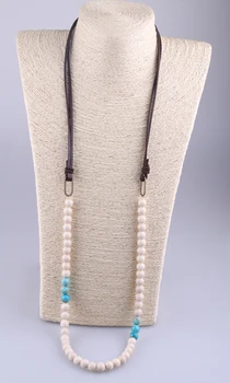 MOODPC Free Shipping fashion Natural Stones Antique Bronze Plated Link Bead Necklae Brown Leather Necklace
MOODPC Free Shipping fashion Natural Stones Antique Bronze Plated Link Bead Necklae Brown Leather Necklace