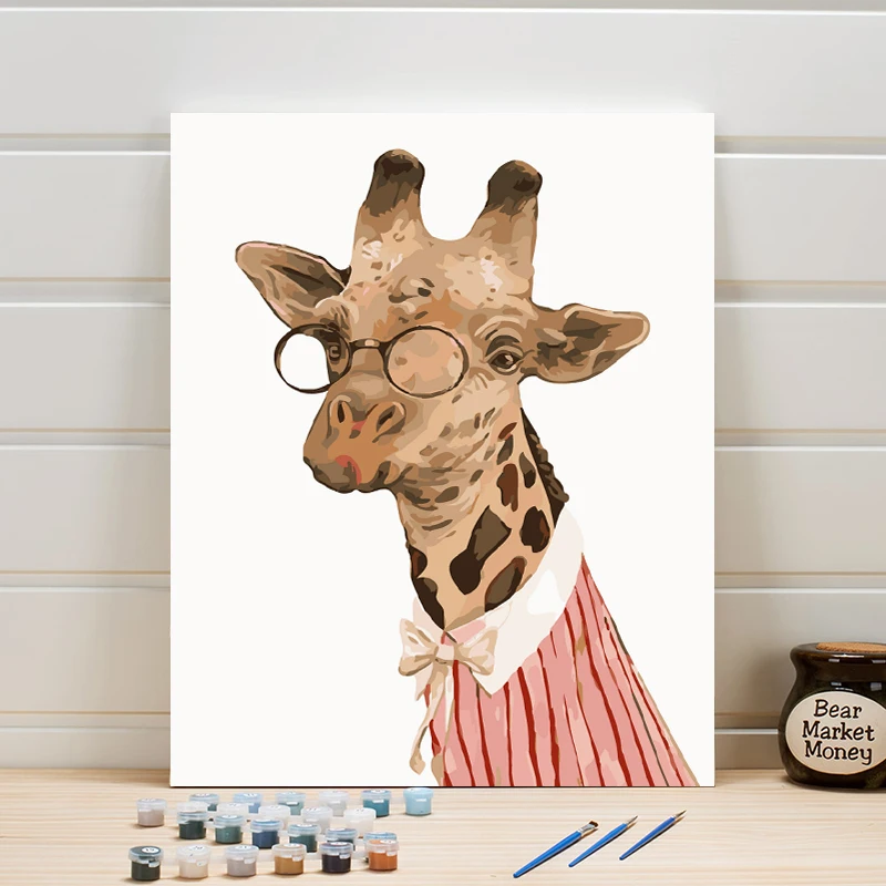 DIY Coloring Picture By Numbers Deer Animals Europe Set Canvas Oil Painting For Living Room Wall Home Decoration Artworks Crafts
DIY Coloring Picture By Numbers Deer Animals Europe Set Canvas Oil Painting For Living Room Wall Home Decoration Artworks Crafts