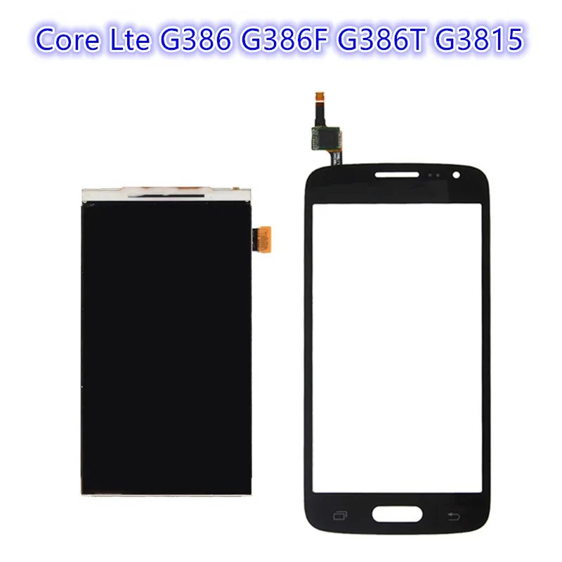 4.5" for Samsung Galaxy Core Lte G386 G386F G386T G3815 LCD Display Screen and Front Touch Screen Digitizer Reapir Parts
4.5" for Samsung Galaxy Core Lte G386 G386F G386T G3815 LCD Display Screen and Front Touch Screen Digitizer Reapir Parts