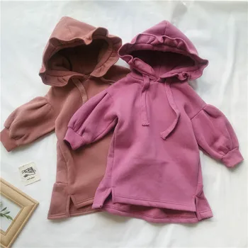 Kids Girls Hoodie Dress for Winter Autumn Baby Girl Ruffles Long Sleeve Thicken Warm Velvet long Sweatshirts 2 3 4 5 6 7 T years
Kids Girls Hoodie Dress for Winter Autumn Baby Girl Ruffles Long Sleeve Thicken Warm Velvet long Sweatshirts 2 3 4 5 6 7 T years