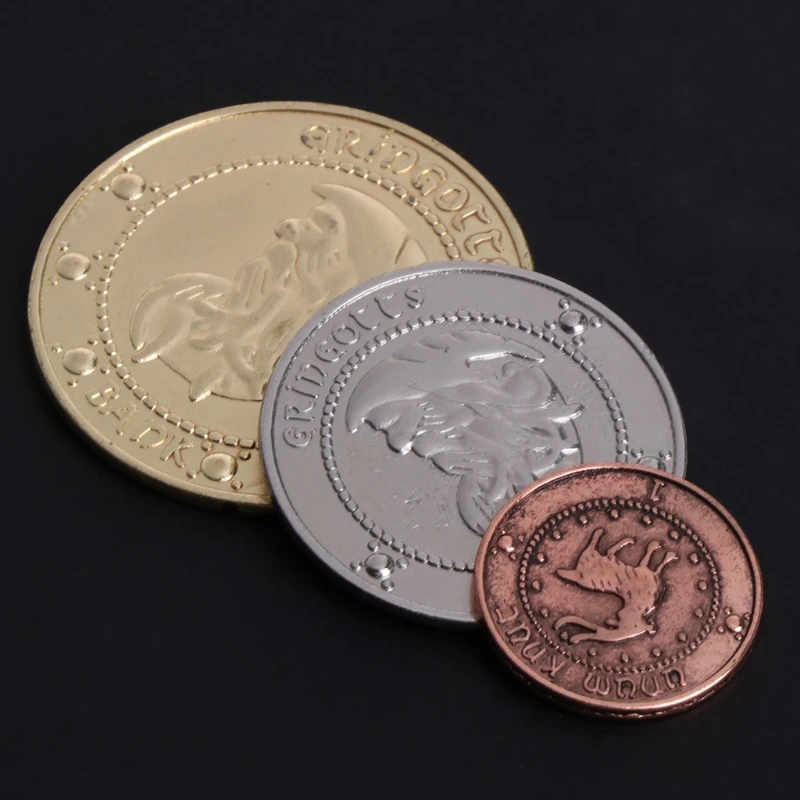 2019 New 3pcs/set Harri Potter Hogwart Gringott Bank Coin Collection Wizarding World Gift *dls*
2019 New 3pcs/set Harri Potter Hogwart Gringott Bank Coin Collection Wizarding World Gift *dls*