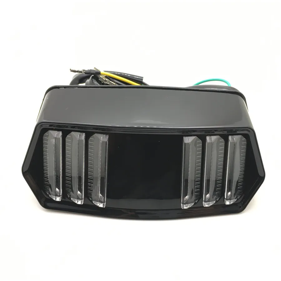 TOTMOX Brake Stop LED Tail Light Smoke Lens Integrated Turn Signals Fit for 2014-2016 Honda Grom/ MSX125 TOTMOX Brake Stop LED Tail Light Smoke Lens Integrated Turn Signals Fit for 2014-2016 Honda Grom/ MSX125