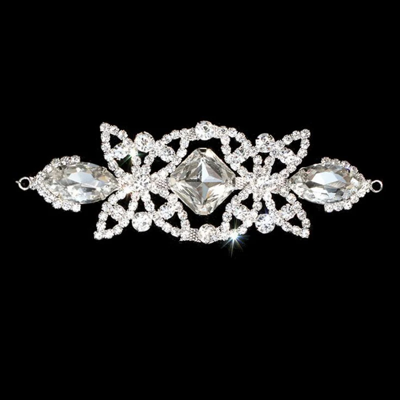 10 Pieces Strass Glass Rhinestones Appliques Crystal Bikini Connector Sew on Patches Belt for Bridal Wedding Dress
10 Pieces Strass Glass Rhinestones Appliques Crystal Bikini Connector Sew on Patches Belt for Bridal Wedding Dress