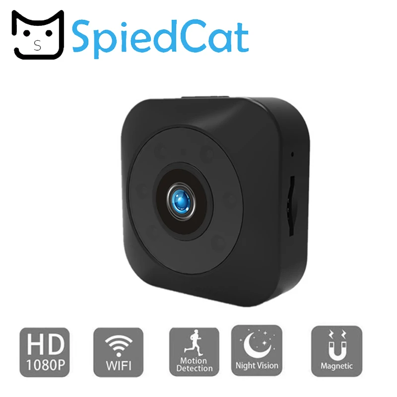 WIFI микро камера HD 1080P ночное видение и датчик движения Домашняя безопасность