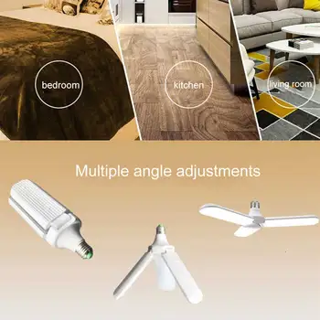 Foldable Garage Light LED Light Bulb Super Bright Angle Adjustable Home Ceiling Lights _WK
Foldable Garage Light LED Light Bulb Super Bright Angle Adjustable Home Ceiling Lights _WK