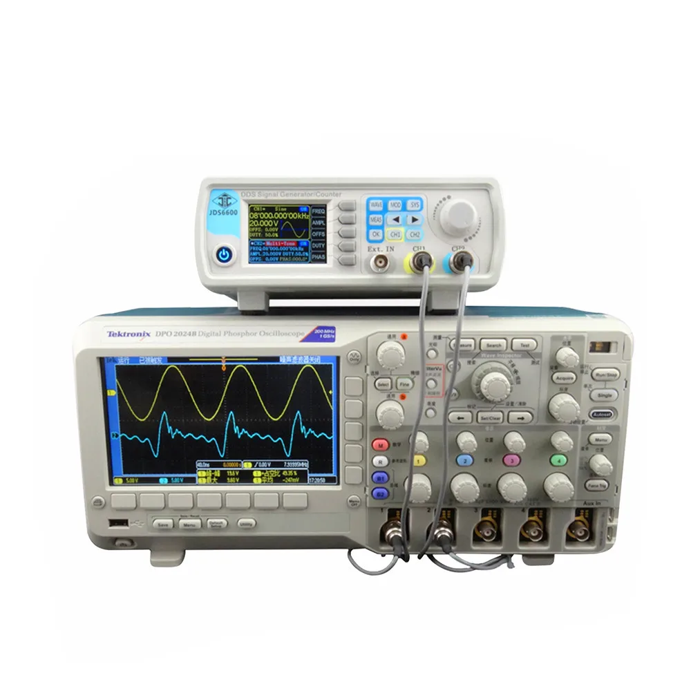 5pcs/lot JDS6600 40M Digital Control Signal Generator frequency meter Arbitrary sine Waveform Dual-channel DDS Function 26%
5pcs/lot JDS6600 40M Digital Control Signal Generator frequency meter Arbitrary sine Waveform Dual-channel DDS Function 26%