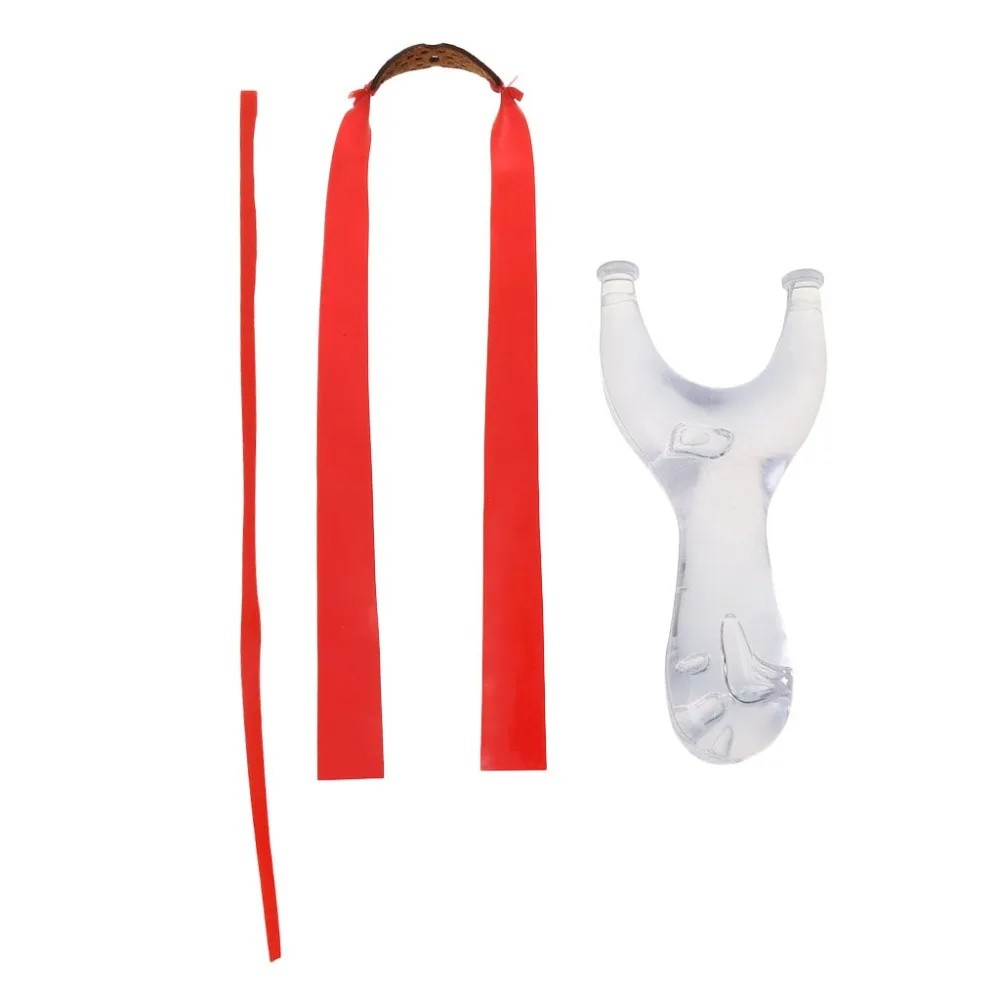 Hunting Slingshot Acrylic Transparent Catapult Shooting Outdoor Powerful Professional Tactical Accessories With Flat Rubber Band
Hunting Slingshot Acrylic Transparent Catapult Shooting Outdoor Powerful Professional Tactical Accessories With Flat Rubber Band
