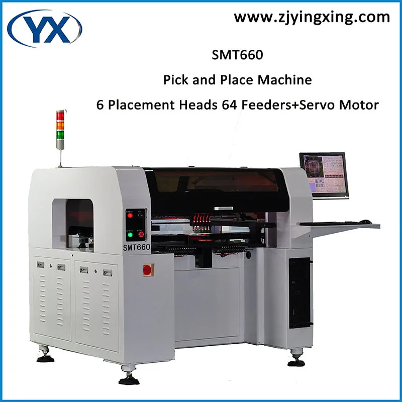 High Accuracy Automatic Pick and Place Machine/SMT Pick and Place Machine/SMT Line with Panasonic Servo System/motor
High Accuracy Automatic Pick and Place Machine/SMT Pick and Place Machine/SMT Line with Panasonic Servo System/motor