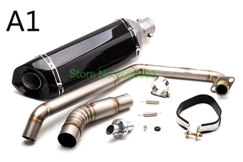 Motorcycle Sports Car sound CBR150 front bend Pipe CBR150 Six Angle Exhaust Pipe Carbon Fiber Exhaust Muffler Escape Damper
Motorcycle Sports Car sound CBR150 front bend Pipe CBR150 Six Angle Exhaust Pipe Carbon Fiber Exhaust Muffler Escape Damper