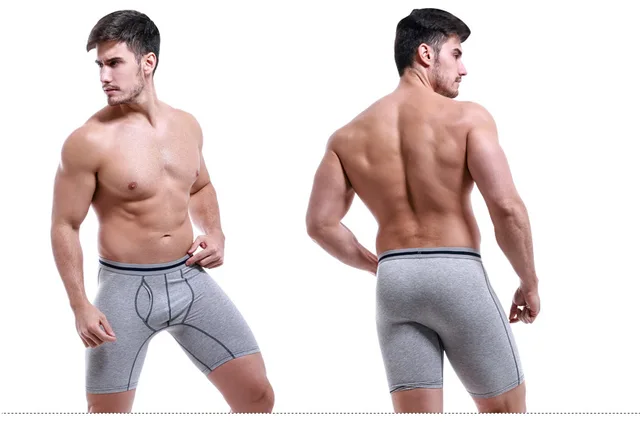 Nowe komfortowe majtki 95 bawełna wydłużona bielizna męska czysta bawełna długość anti-wear ćwiczenia bokserki męskie tanie i dobre opinie ylovecheng N-13 Stałe Octan COTTON Nowe komfortowe majtki 95 bawełna wydłużona bielizna męska czysta bawełna długość anti-wear ćwiczenia bokserki męskie tanie i dobre opinie ylovecheng N-13 Stałe Octan COTTON