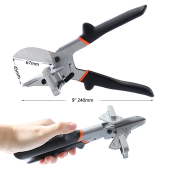 0-135 Degree Adjustable Angle Trim Shear PVC Trunking Tube Multi Angle Shear Gasket Mitre Trimmer Cutter Hand Tool
0-135 Degree Adjustable Angle Trim Shear PVC Trunking Tube Multi Angle Shear Gasket Mitre Trimmer Cutter Hand Tool