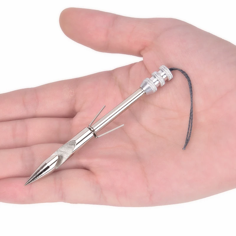 1Pcs Stainless steel Fishing Arrow Slingshot slingshot arrow silver arrow hunting shooting skill darts 9cm x 0.8cm
1Pcs Stainless steel Fishing Arrow Slingshot slingshot arrow silver arrow hunting shooting skill darts 9cm x 0.8cm