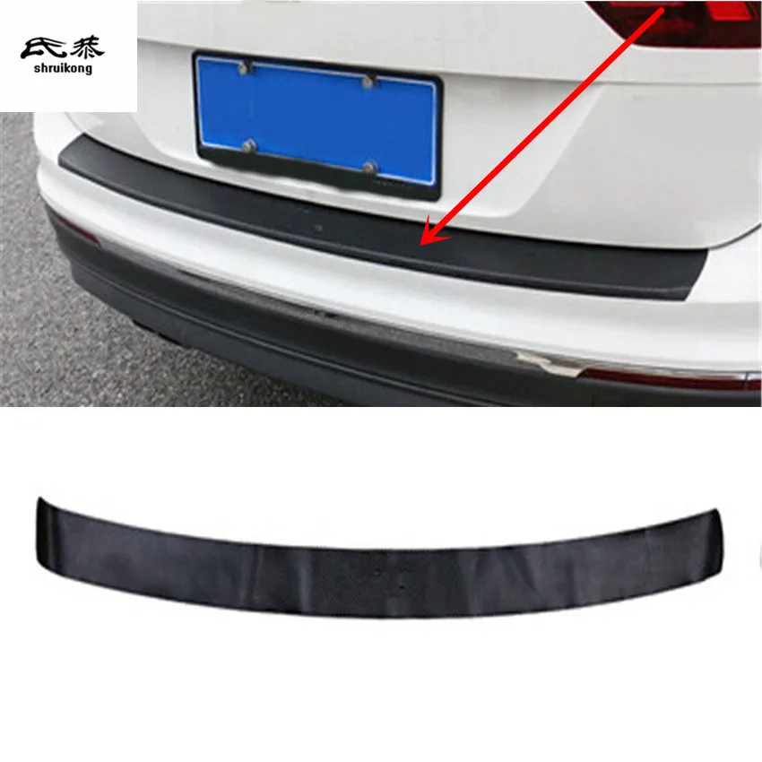 1pc car sticker carbon fiber texture PU leather trunk door sill decorative cover for 2017 2018 2019 Volkswagen VW Tiguan 2th MK2
1pc car sticker carbon fiber texture PU leather trunk door sill decorative cover for 2017 2018 2019 Volkswagen VW Tiguan 2th MK2