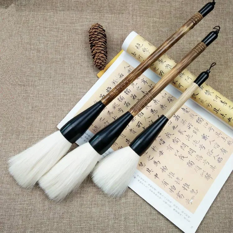 Dance Props Chinese Calligraphy Brush Pen Soft Woolen Hair Extra Large Hopper-shaped Performing Performance Products | Канцтовары для