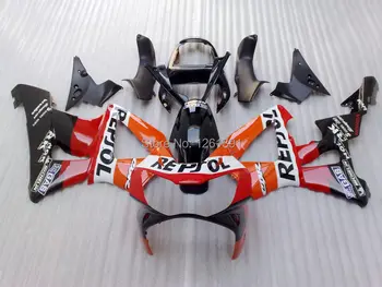 Injection fairings for HONDA CBR900RR 929 00 01 CBR 900RR 2000 2001 CBR929 00 01 929RR 00 01 REPSOL red black white fairing kits
Injection fairings for HONDA CBR900RR 929 00 01 CBR 900RR 2000 2001 CBR929 00 01 929RR 00 01 REPSOL red black white fairing kits