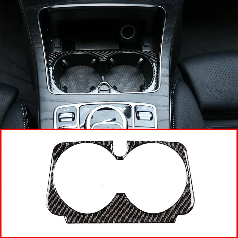 Real Carbon Fiber For Mercedes Benz C Class W205 GLC Class X253 2015-2019 Car Center Console Cup Holder Frame Trim Accessories
Real Carbon Fiber For Mercedes Benz C Class W205 GLC Class X253 2015-2019 Car Center Console Cup Holder Frame Trim Accessories
