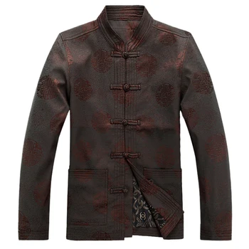Two-Double Autumn Winter Chinese Traditional Men's Mandarin Collar Jackets Coats M L XL XXL XXXL MTJ2015075
Two-Double Autumn Winter Chinese Traditional Men's Mandarin Collar Jackets Coats M L XL XXL XXXL MTJ2015075