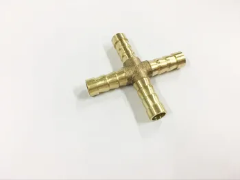 3PCS 12mm-12mm Hose Barb 4 Ways Cross Shaped Brass Pipe Fitting Straight Copper Barbed Couple For Air Water Oil Pipe
3PCS 12mm-12mm Hose Barb 4 Ways Cross Shaped Brass Pipe Fitting Straight Copper Barbed Couple For Air Water Oil Pipe