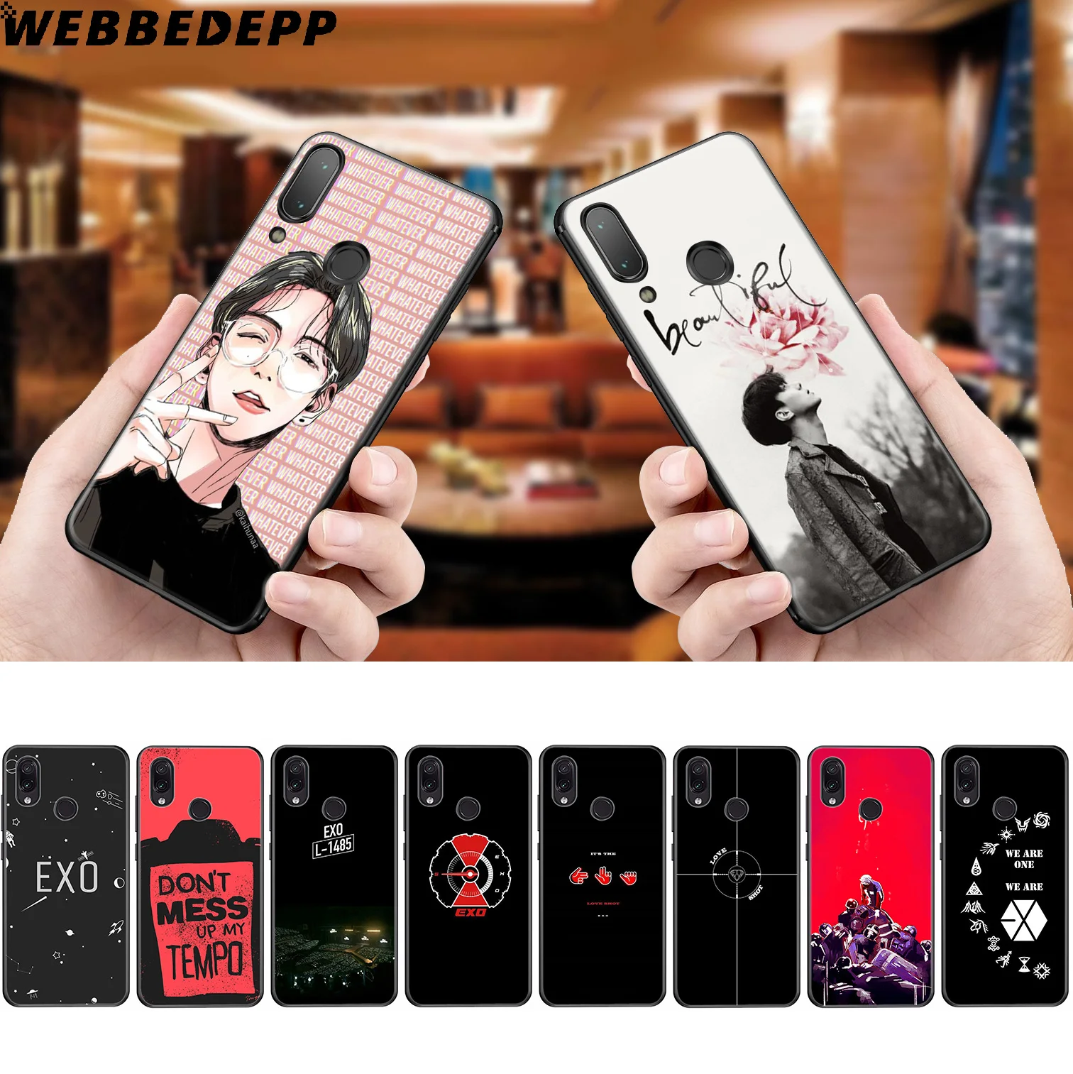 WEBBEDEPP Exo Bands K Pop Soft Case for Xiaomi Redmi K20 7A 4A 4X 5 5A 6 6A S2 Note 8 4 4X 5 6 5A 7 Pro Plus Prime
WEBBEDEPP Exo Bands K Pop Soft Case for Xiaomi Redmi K20 7A 4A 4X 5 5A 6 6A S2 Note 8 4 4X 5 6 5A 7 Pro Plus Prime