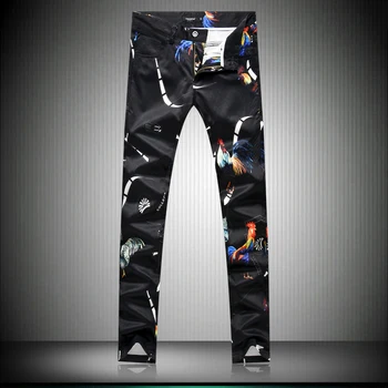 Black Men Casual Pants 2019 Spring Men track Sweat pants Animal Pattern streetwear comfortable Boys Long length trousers 743
Black Men Casual Pants 2019 Spring Men track Sweat pants Animal Pattern streetwear comfortable Boys Long length trousers 743