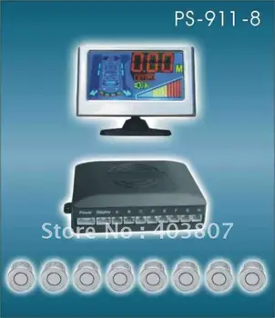 12V ultrasonic waterproof reverse sensor front rear detection wired LCD Voice alart parking sensor PS-911-B(8 sensors)
12V ultrasonic waterproof reverse sensor front rear detection wired LCD Voice alart parking sensor PS-911-B(8 sensors)