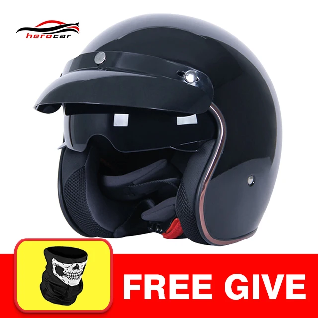 JIEKAI Motorcycle Helmet Biker Vintage Motorbike 3/4 Open Face Half Helmet Cruiser Touring Chopper Biker Moto Helmet With Lens
JIEKAI Motorcycle Helmet Biker Vintage Motorbike 3/4 Open Face Half Helmet Cruiser Touring Chopper Biker Moto Helmet With Lens