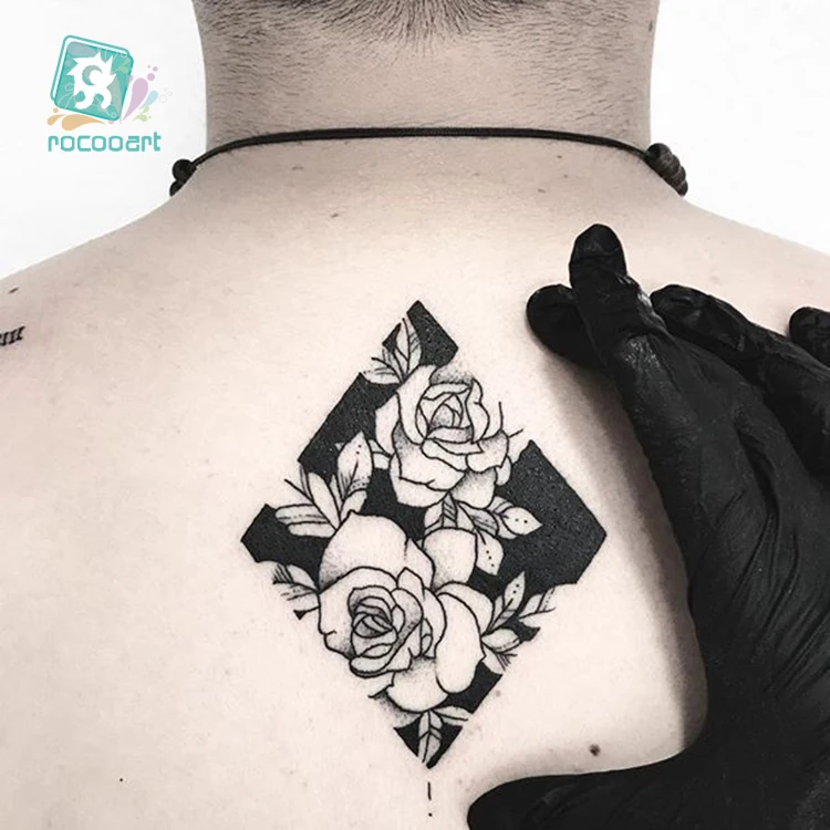 Hot sale Small Black Temporary Tattoo Designs With Flower Angle Girl Tattoo Design Waterproof Fake Back Neck Arm Tattoo
Hot sale Small Black Temporary Tattoo Designs With Flower Angle Girl Tattoo Design Waterproof Fake Back Neck Arm Tattoo