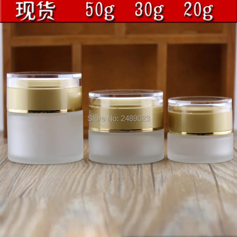 Empy 20G 30G 50G Frosted Glass Cream Jar Cosmetic Jars Small Cosmetic Powder Container for Cosmetics Packaging 10pcs/lot
Empy 20G 30G 50G Frosted Glass Cream Jar Cosmetic Jars Small Cosmetic Powder Container for Cosmetics Packaging 10pcs/lot