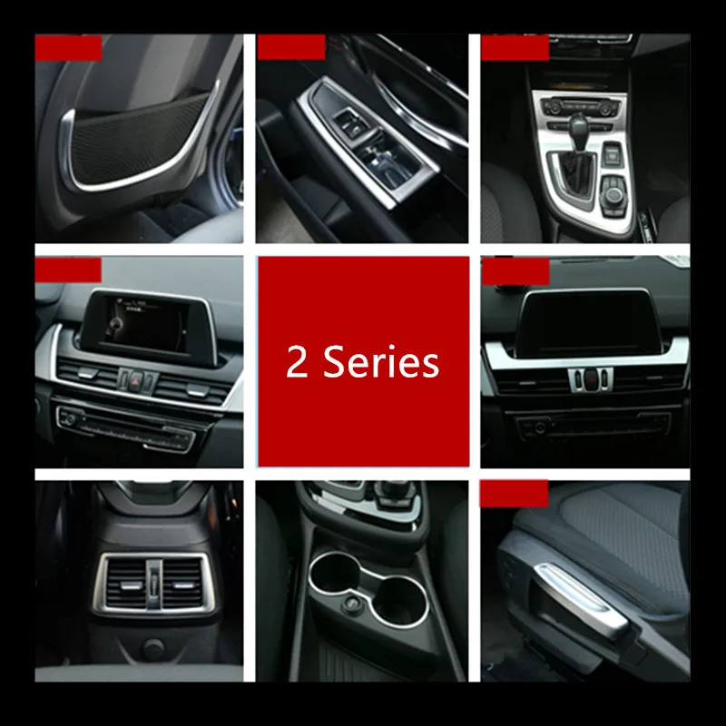 Chrome ABS Center Console Gear shift panel Cover Trim For BMW 2 Series Active Tourer 218i 220i Car Air Outlet Decoration Frame
Chrome ABS Center Console Gear shift panel Cover Trim For BMW 2 Series Active Tourer 218i 220i Car Air Outlet Decoration Frame