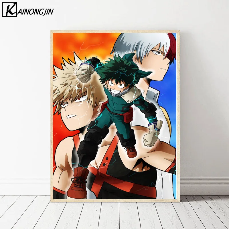 My Hero Academia Poster Boku no hero academia Wall Art Canvas Painting Posters and Prints Wall Picture Room Decorative Home Deco
My Hero Academia Poster Boku no hero academia Wall Art Canvas Painting Posters and Prints Wall Picture Room Decorative Home Deco