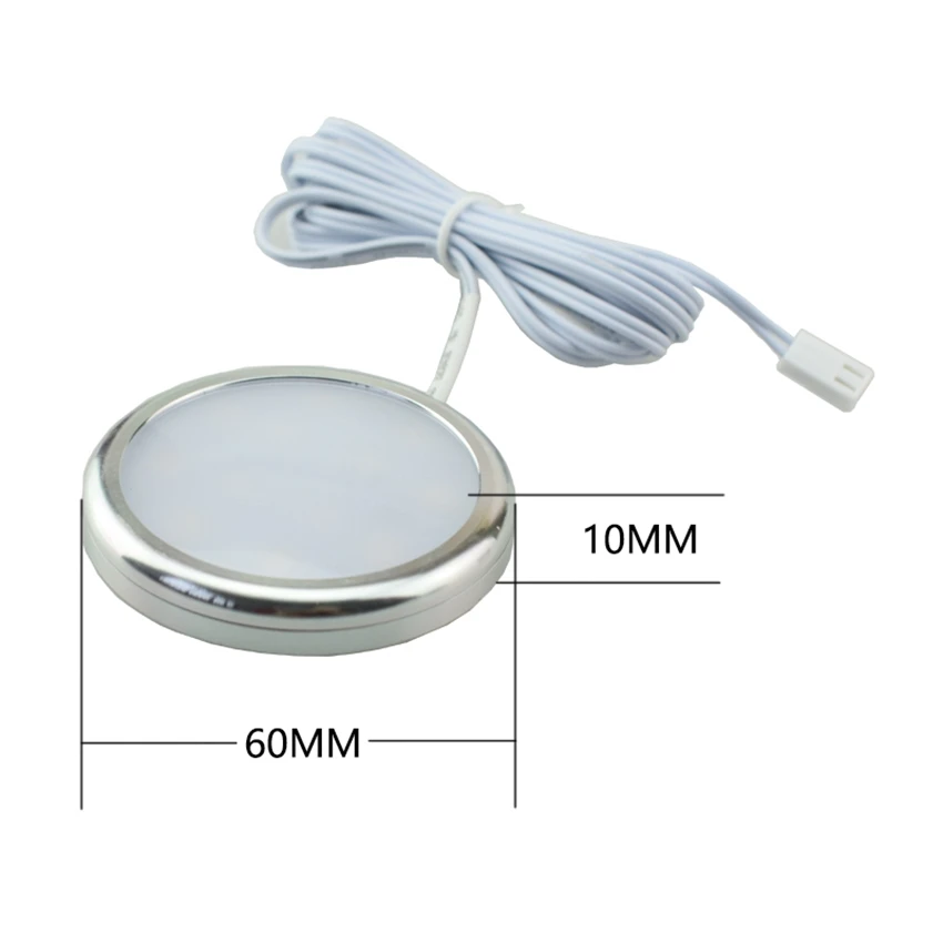 6PCS 2.5W DC12V Round Aluminum LED Under Cabinet Lights Puck Lamp Kitchen Counter Showcase Kitchen Bed Cabinet Closet Lighting
6PCS 2.5W DC12V Round Aluminum LED Under Cabinet Lights Puck Lamp Kitchen Counter Showcase Kitchen Bed Cabinet Closet Lighting