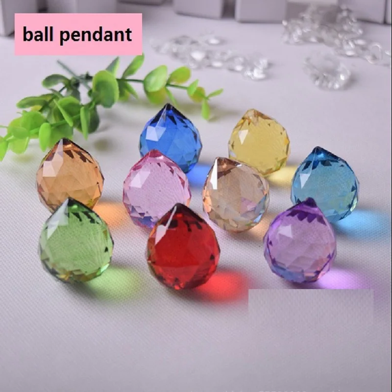 30mm wedding chandelier lighting glass white crystal ball faced pendant for fengshui bead curtain christmas decoration,10pcs/lot
30mm wedding chandelier lighting glass white crystal ball faced pendant for fengshui bead curtain christmas decoration,10pcs/lot