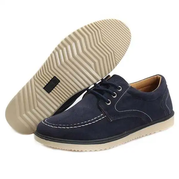 Mens England canvas Leisure anti- Suede single shoes