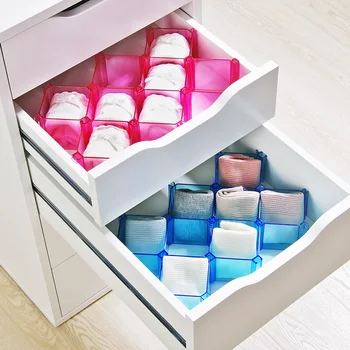 6Pcs Drawer Honeycomb Clapboard Partition Divider Box Separator DIY Grid Storage Organizer Cell Drawer Sorting Panties Socks Box
6Pcs Drawer Honeycomb Clapboard Partition Divider Box Separator DIY Grid Storage Organizer Cell Drawer Sorting Panties Socks Box